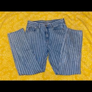 Pinstriped mom Jeans - American Eagle - Size 10
